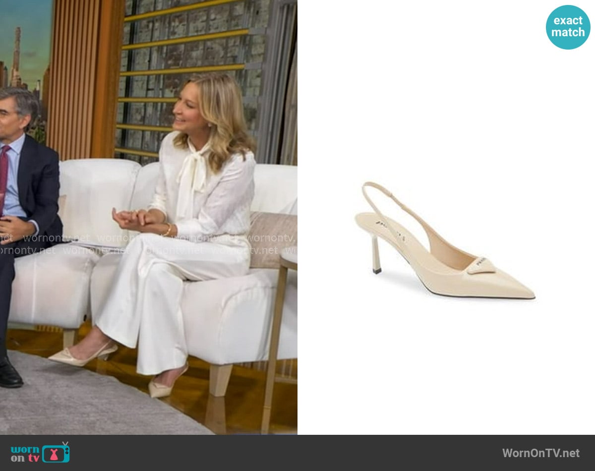 Lara's Prada shoes