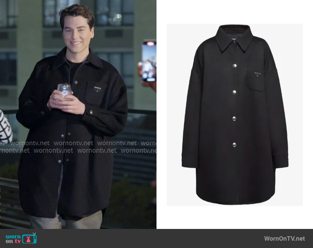 Brooks's Prada shirt Brooks's Prada shirt