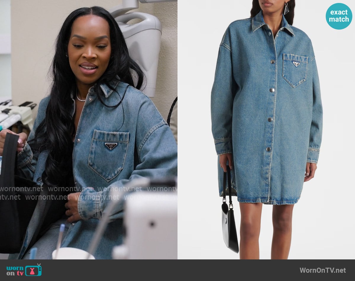 Khadijah's Prada shirt