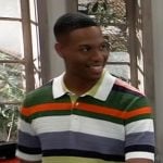 Quinn’s striped polo shirt on General Hospital Quinn’s striped polo shirt on General Hospital