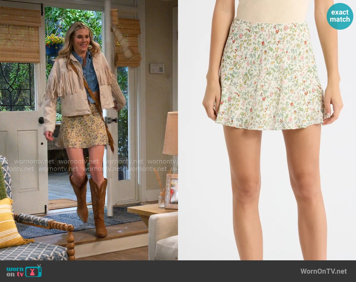 Josie's Reformation skirt