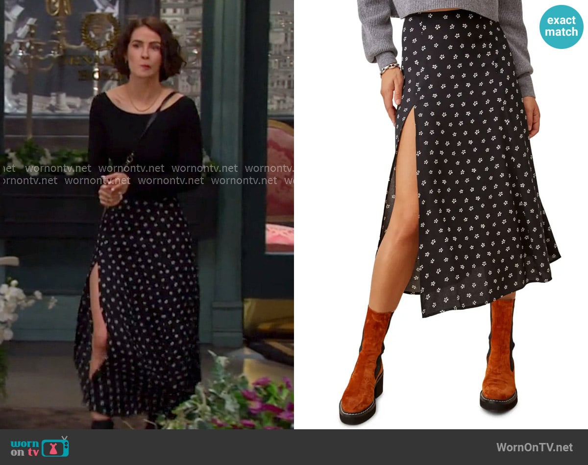Sarah's Reformation skirt Sarah's Reformation skirt