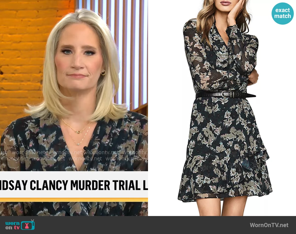 Caroline Polisi's Reiss dress