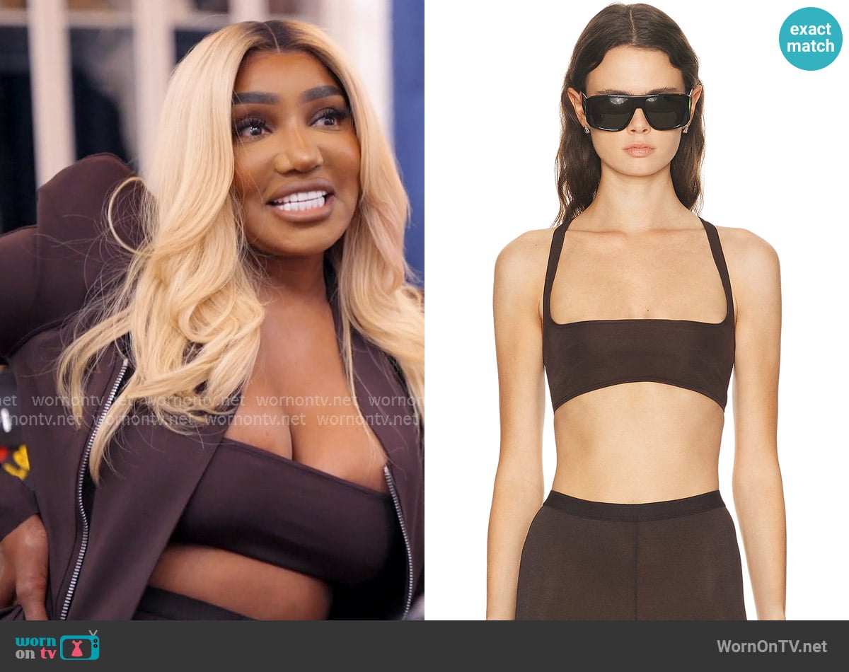 Rick Owens Lilies Unhorny Top worn by NeNe Leakes on The Real Housewives Ultimate Girls Trip