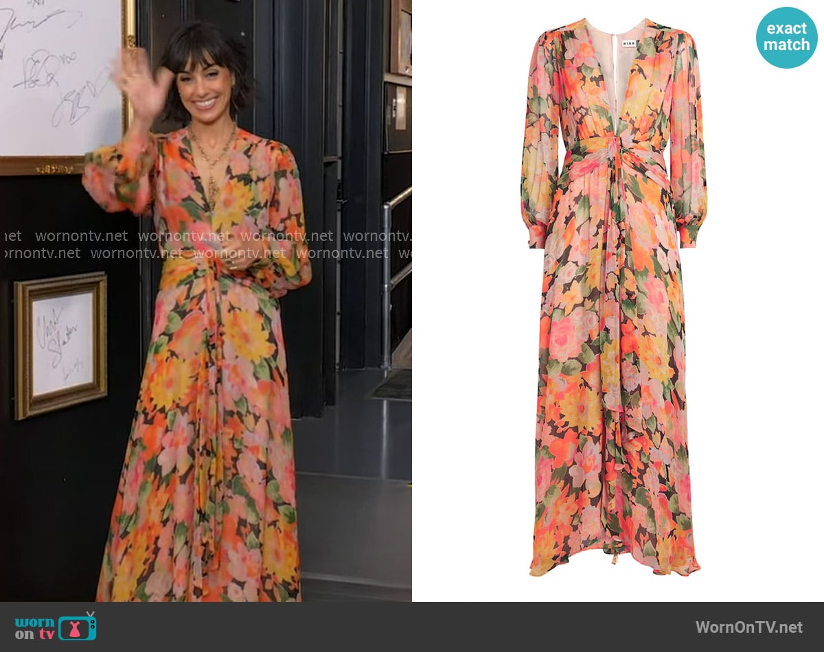 Constance Zimmer's Rixo dress Constance Zimmer's Rixo dress