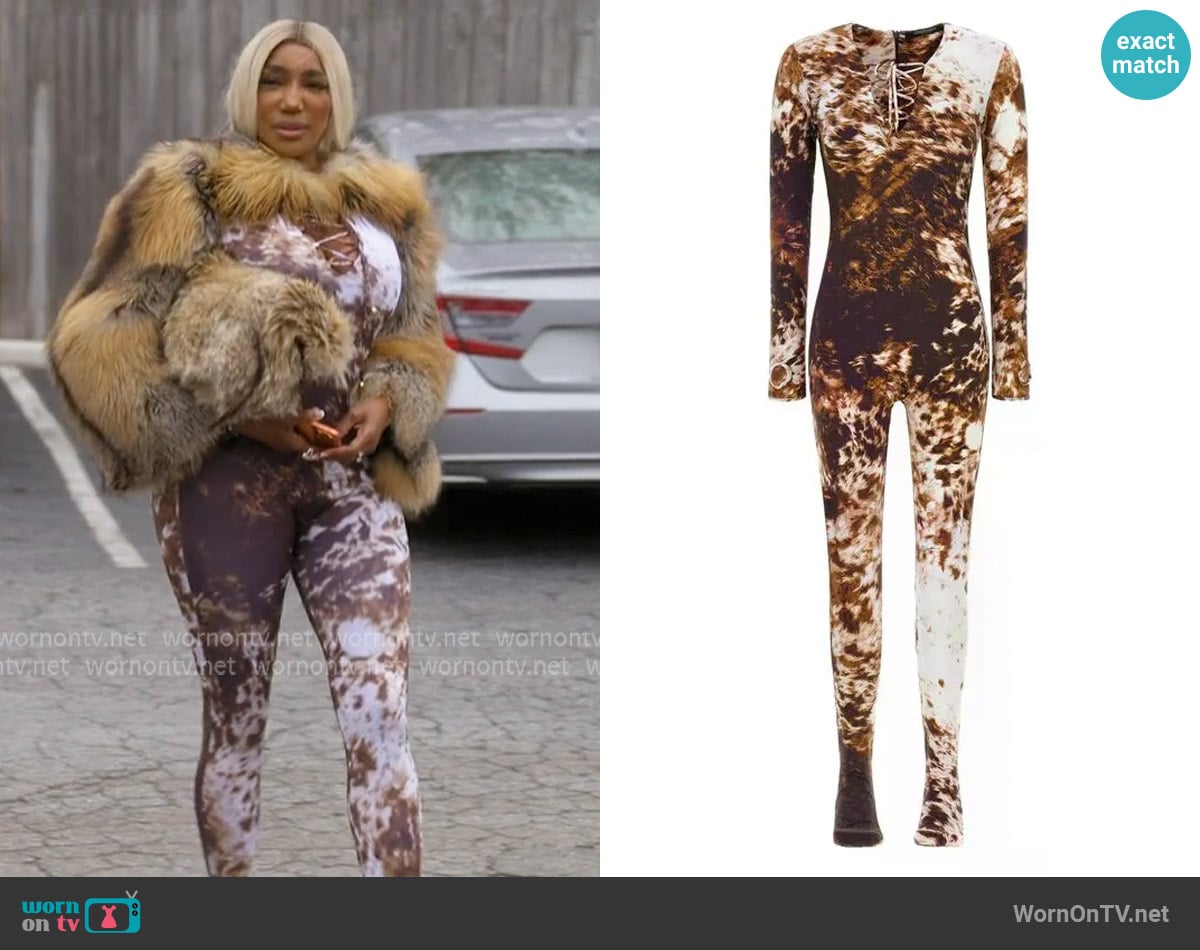 Nene Leakes's Roberto Cavalli jumpsuit Nene Leakes's Roberto Cavalli jumpsuit