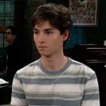Rocco’s striped t-shirt on General Hospital Rocco’s striped t-shirt on General Hospital