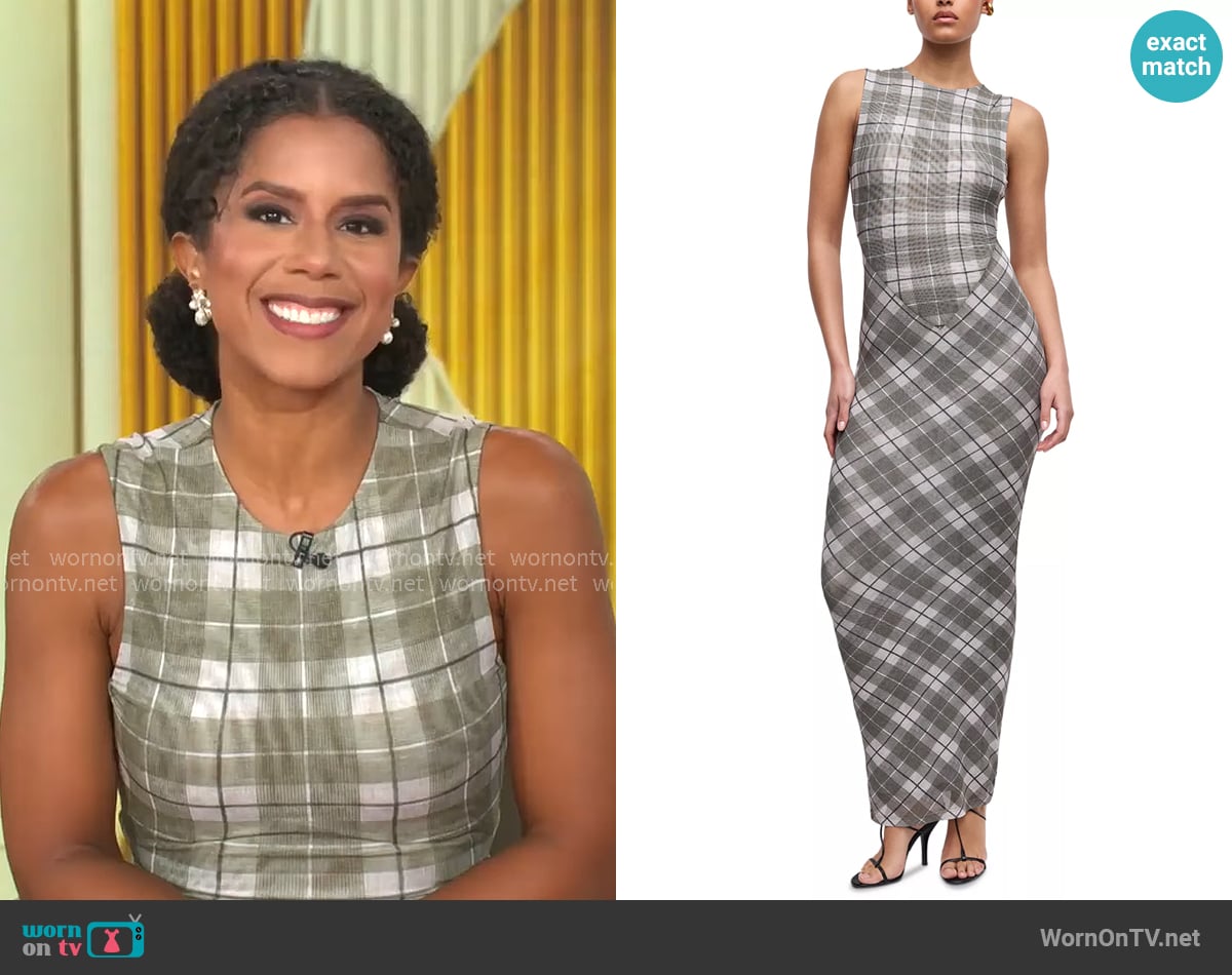Adriana Diaz's Ronny Kobo dress