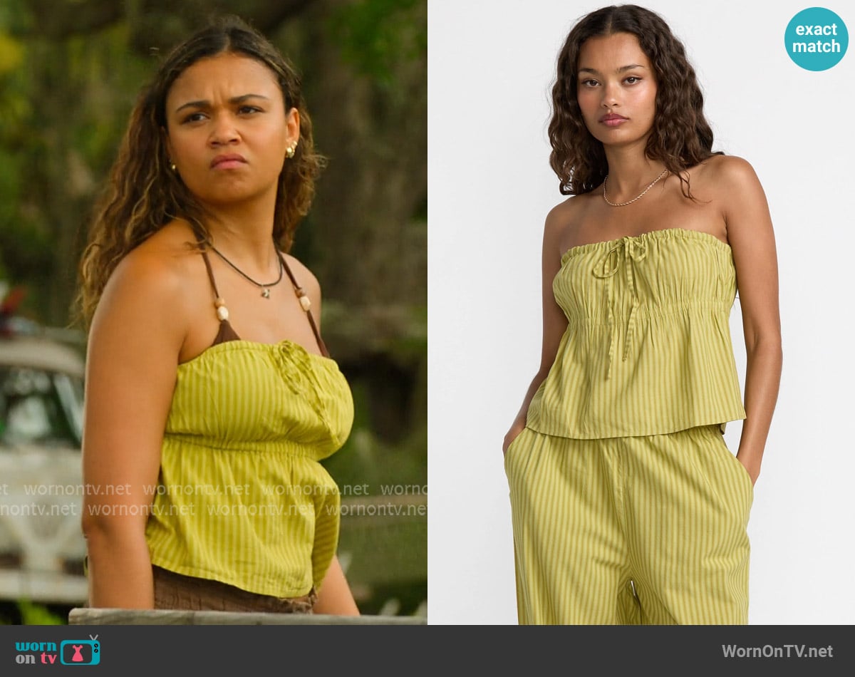 Kiara's RVCA top