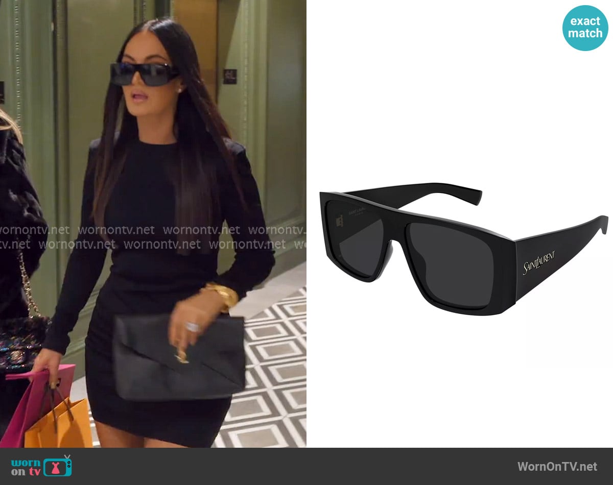 Lisa's Saint Laurent sunglasses