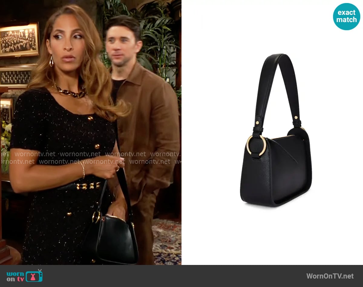 Sancia Aura Mini Bag worn by Lily Winters (Christel Khalil) on The Young and the Restless
