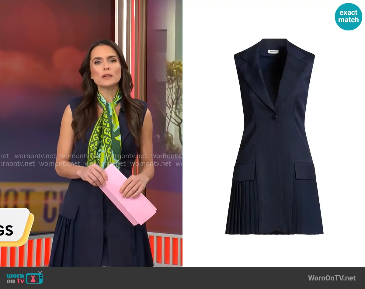 Lilia Luciano's Sandro dress Lilia Luciano's Sandro dress