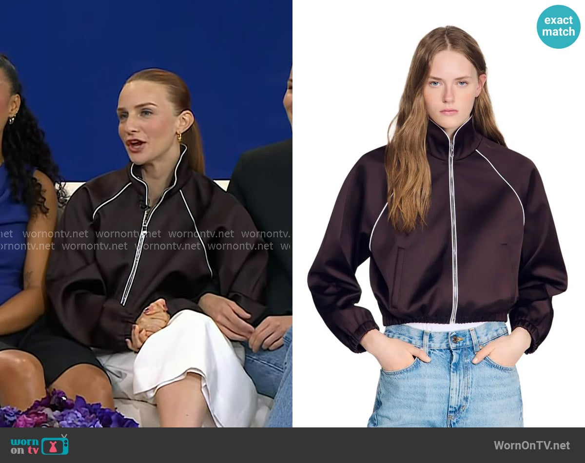 Aisling Sharkey's Sandro jacket Aisling Sharkey's Sandro jacket