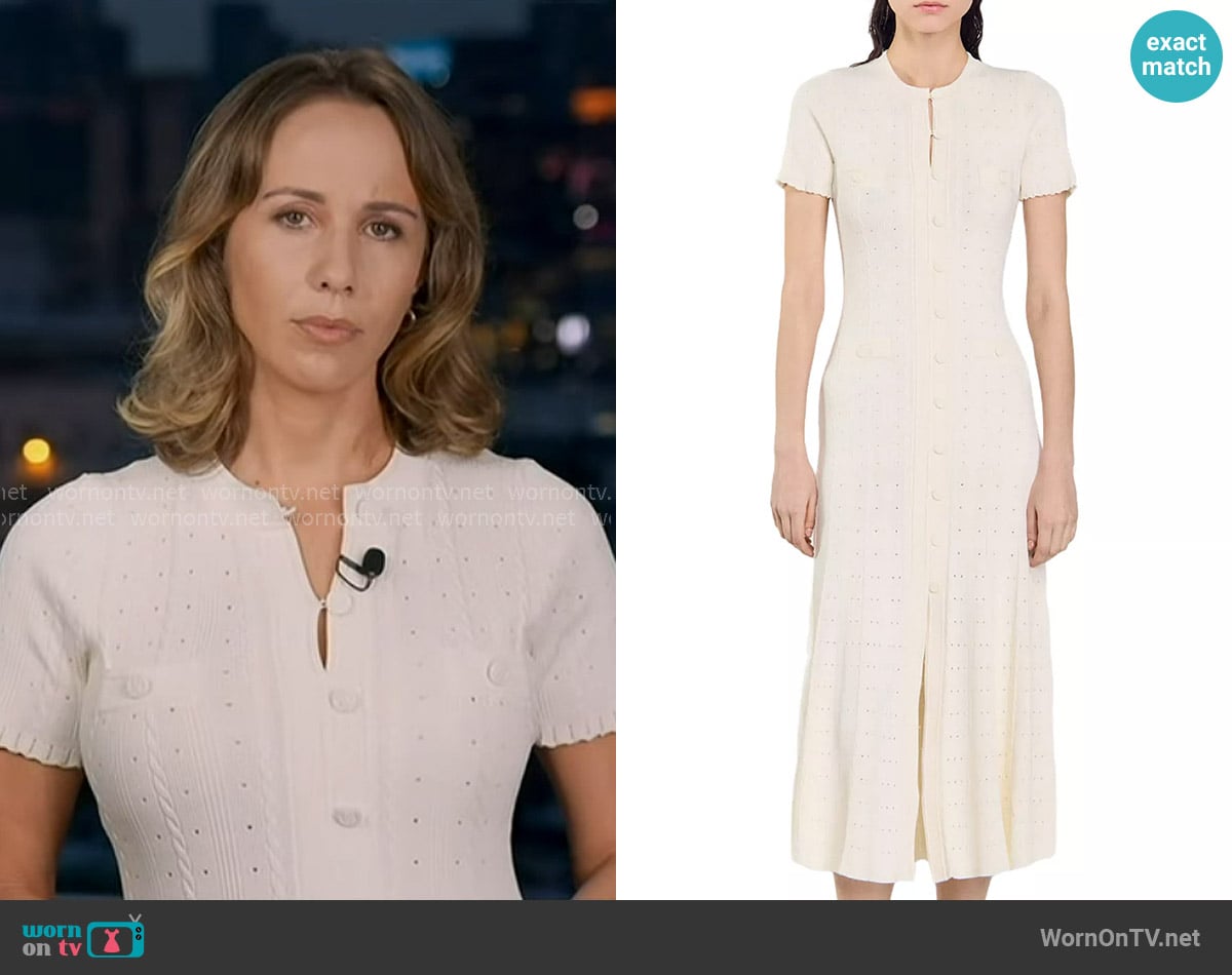 Britt Clennett's Sandro dress Britt Clennett's Sandro dress