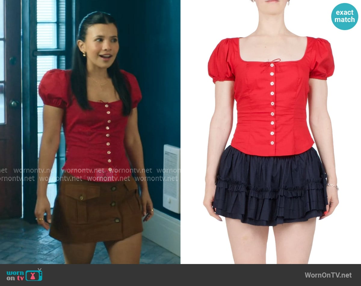 Jackie's Sandy Liang top