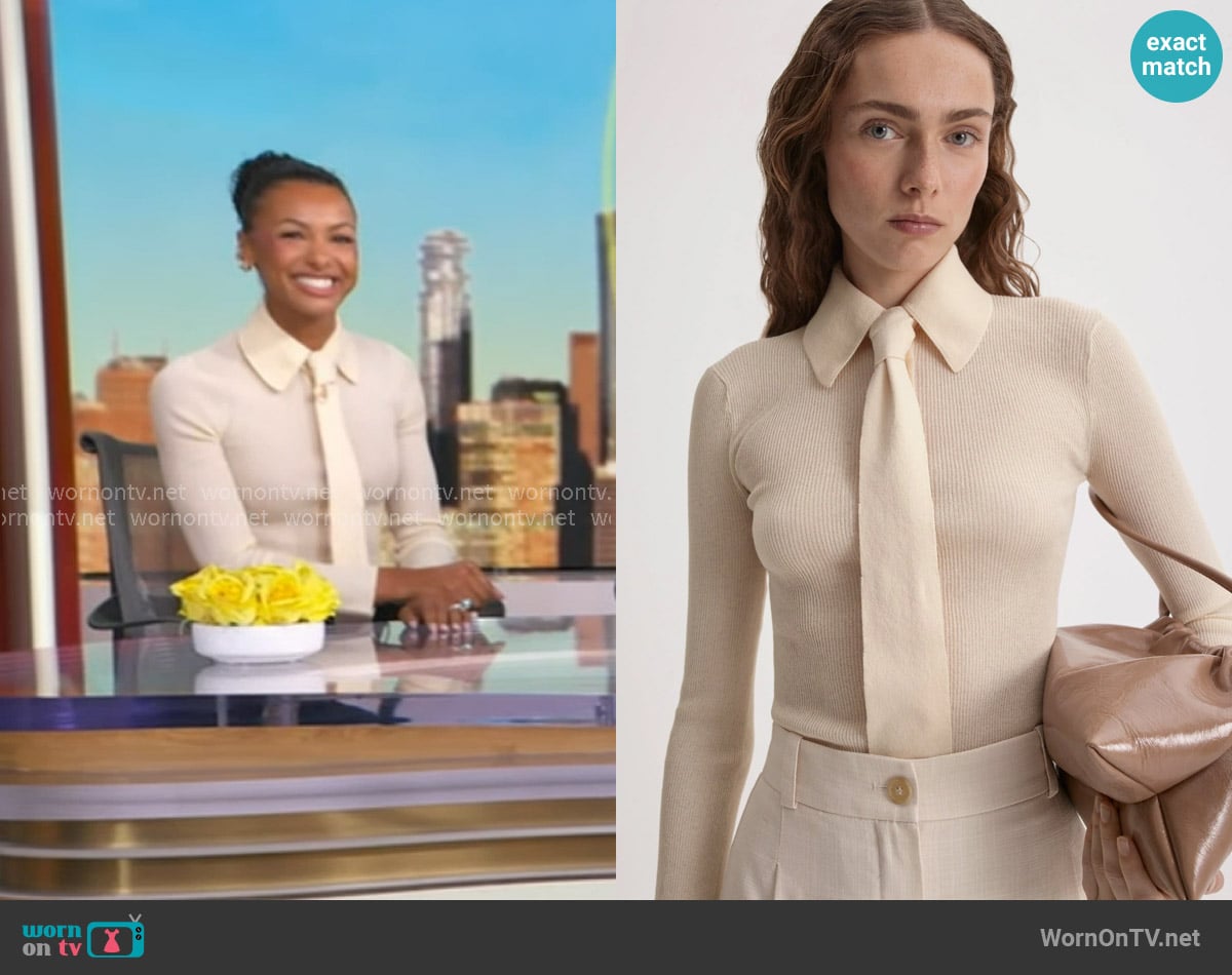 Malika Andrews's Scanlan Theodore top Malika Andrews's Scanlan Theodore top