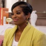 Shamea’s white tank top on The Real Housewives of Atlanta
