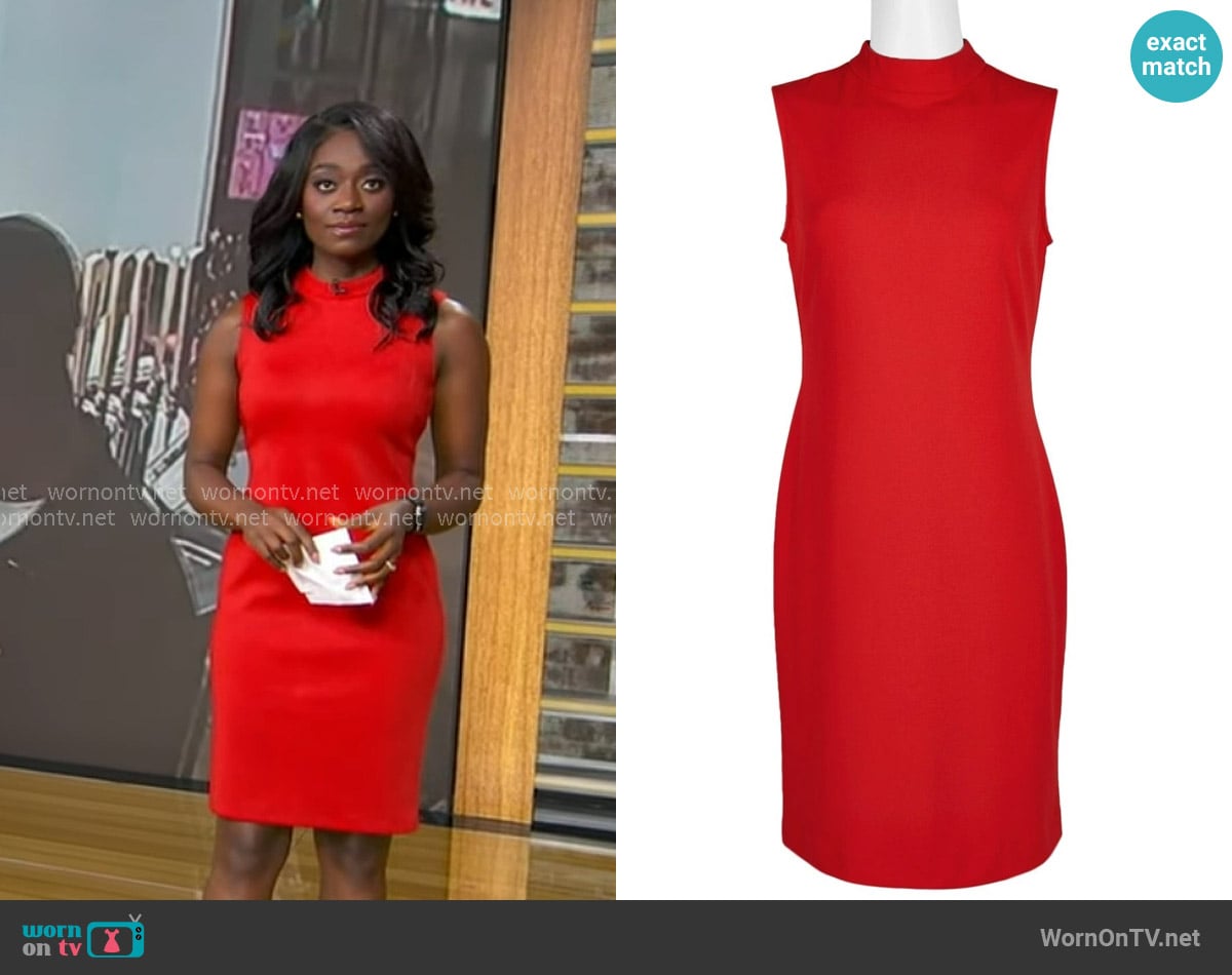 Faith Abubey's Sharagano dress Faith Abubey's Sharagano dress