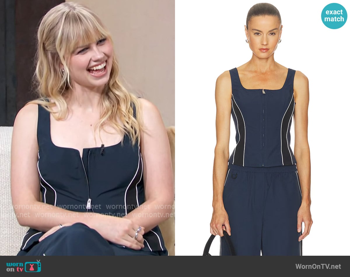 Angourie Rice's Simkhai top Angourie Rice's Simkhai top