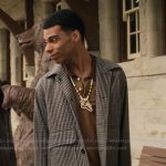 Skylar’s check print jacket on My Life with the Walter Boys