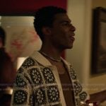 Skylar’s crochet knit shirt on My Life with the Walter Boys