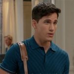 Smitty’s teal polo shirt on Beyond the Gates
