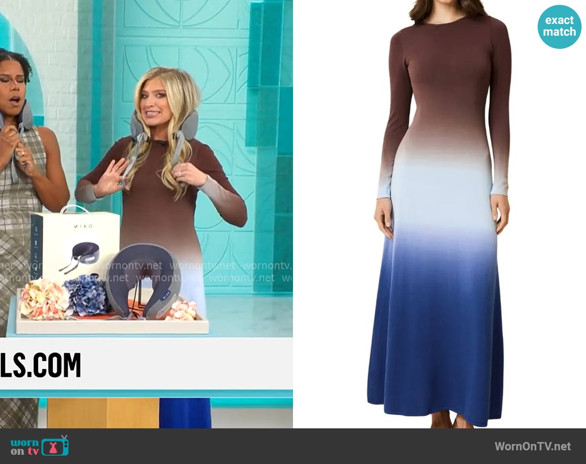 Ashley Bellman's Solid and Striped dress Ashley Bellman's Solid and Striped dress