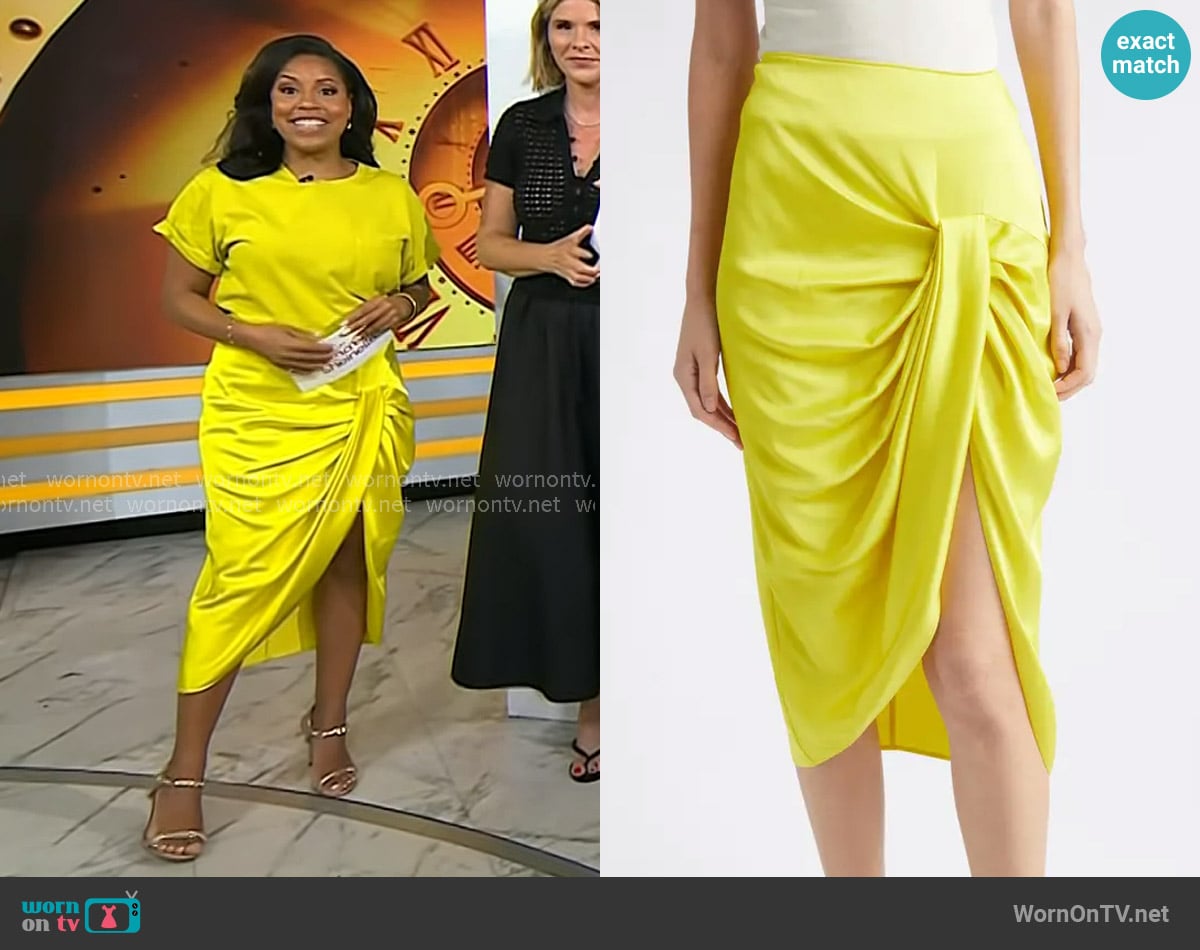 Sheinelle's Stella McCartney skirt