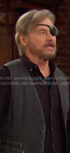 Steve’s grey vest on Days of our Lives