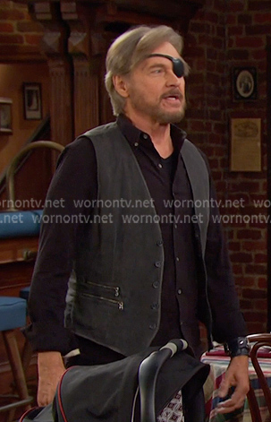 Steve's grey vest on Days of our Lives