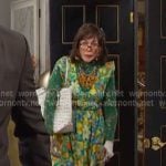 Susan’s green floral maxi dress on Days of our Lives