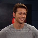 Tate’s grey tee on Days of our Lives