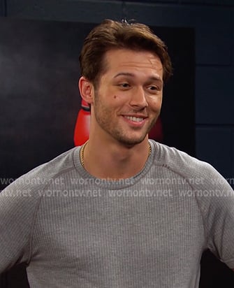 Tate’s grey tee on Days of our Lives Tate’s grey tee on Days of our Lives