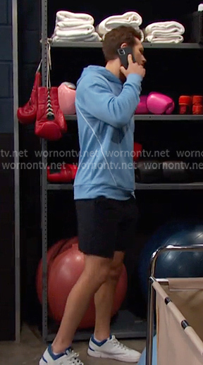 Tate's white sneakers on Days of our Lives