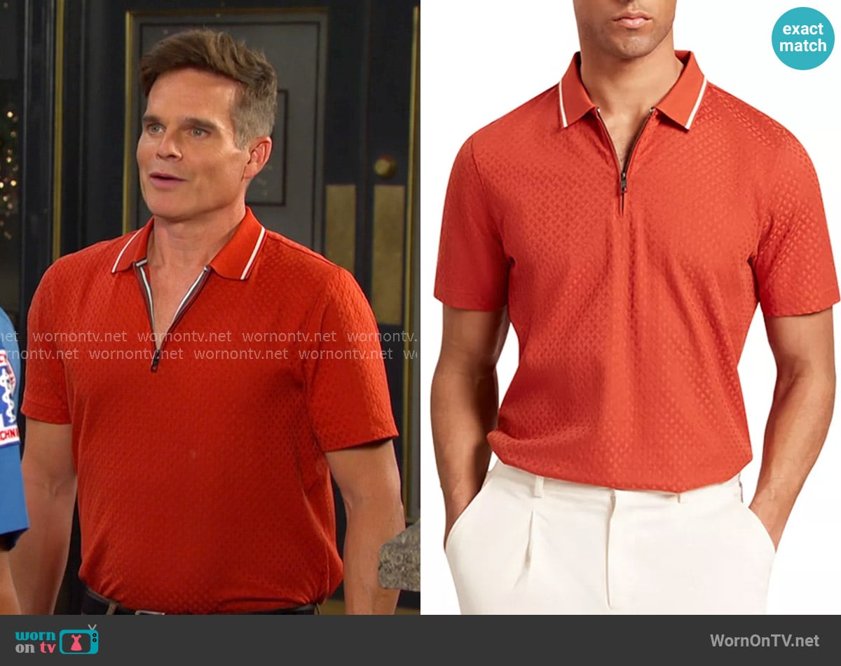 Leo's Ted Baker shirt