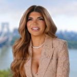Teresa’s beige lace confessional blazer on The Real Housewives Ultimate Girls Trip Teresa’s beige lace confessional blazer on The Real Housewives Ultimate Girls Trip