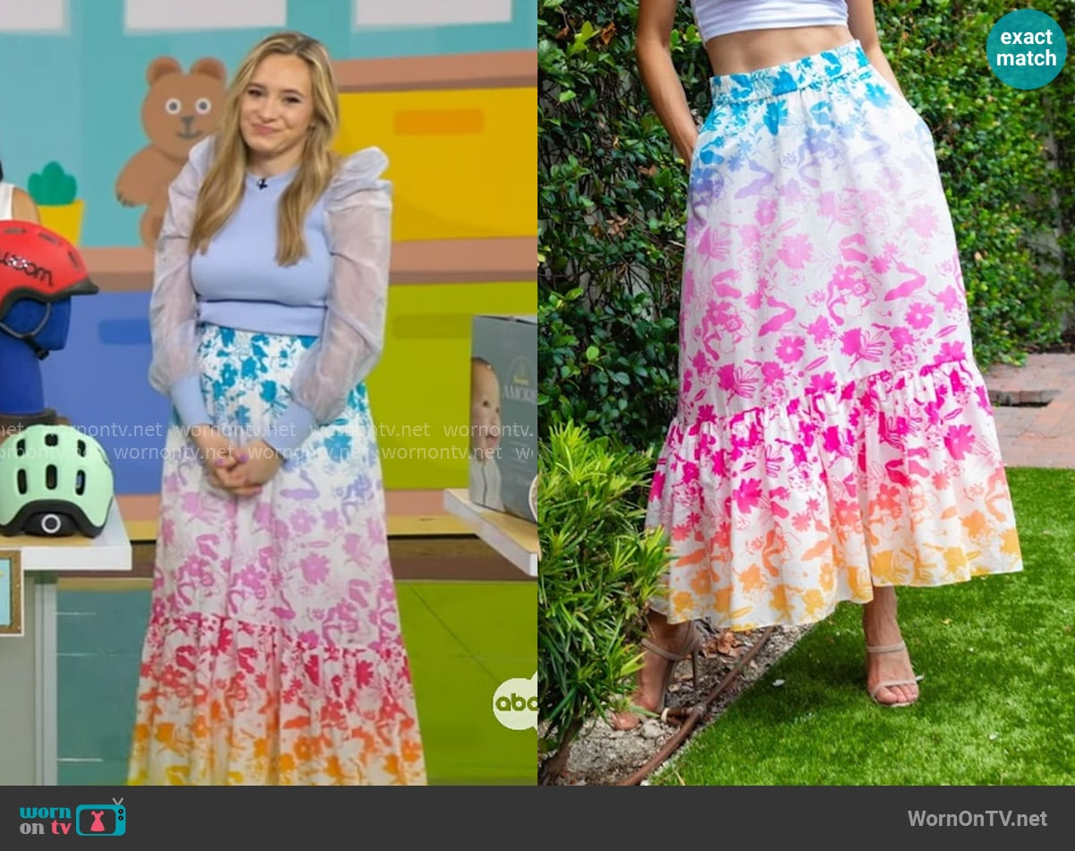 Lexie Sachs's The House of Perna skirt Lexie Sachs's The House of Perna skirt
