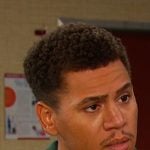 Theo’s green polo sweater on Days of our Lives