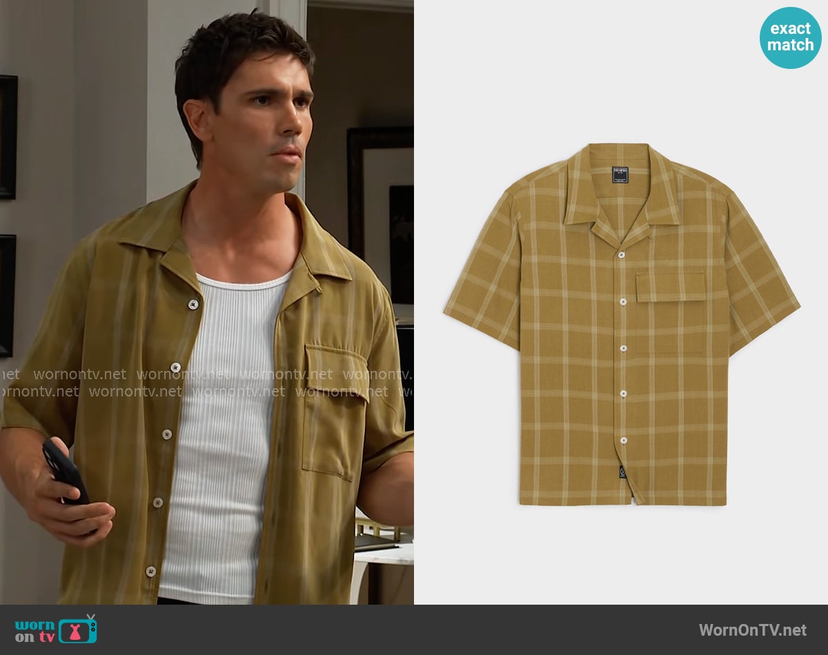 Finn's Todd Snyder shirt
