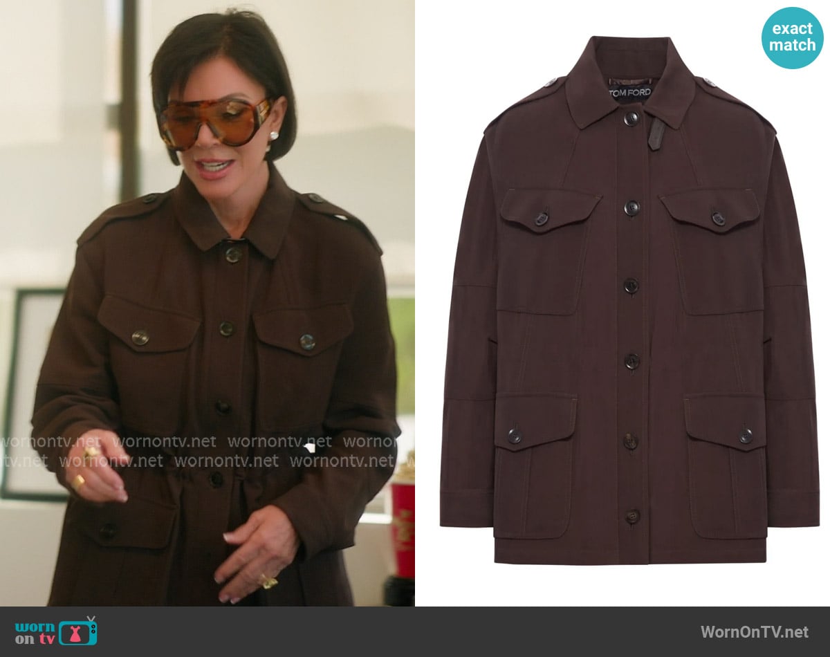 Kris's Tom Ford coat Kris's Tom Ford coat