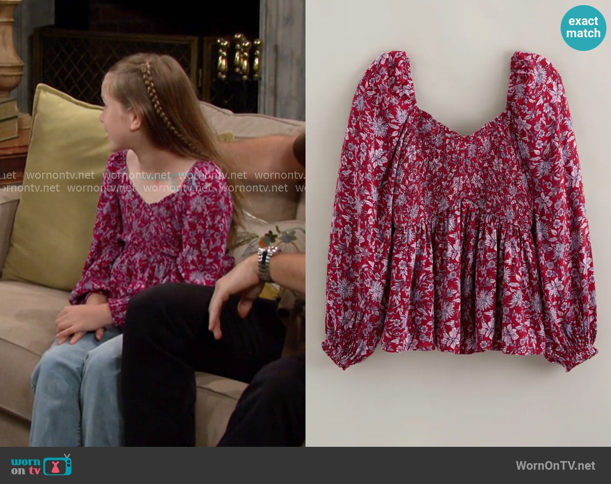 Charlotte's Treasure & Bond top