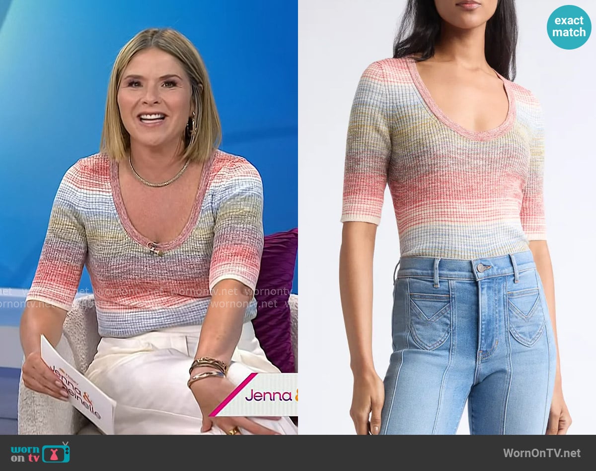 Jenna's Veronica Beard sweater