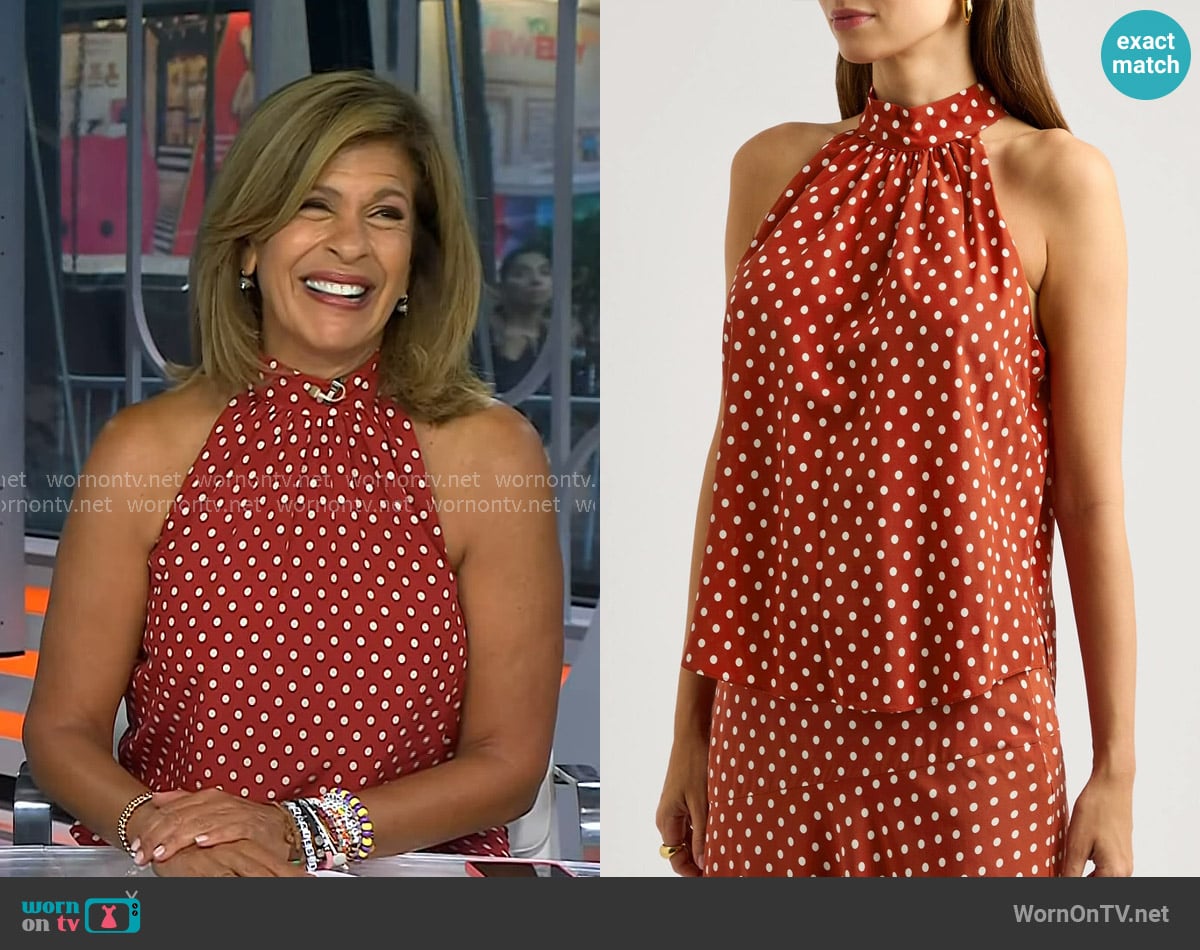 Hoda's Veronica Beard top Hoda's Veronica Beard top