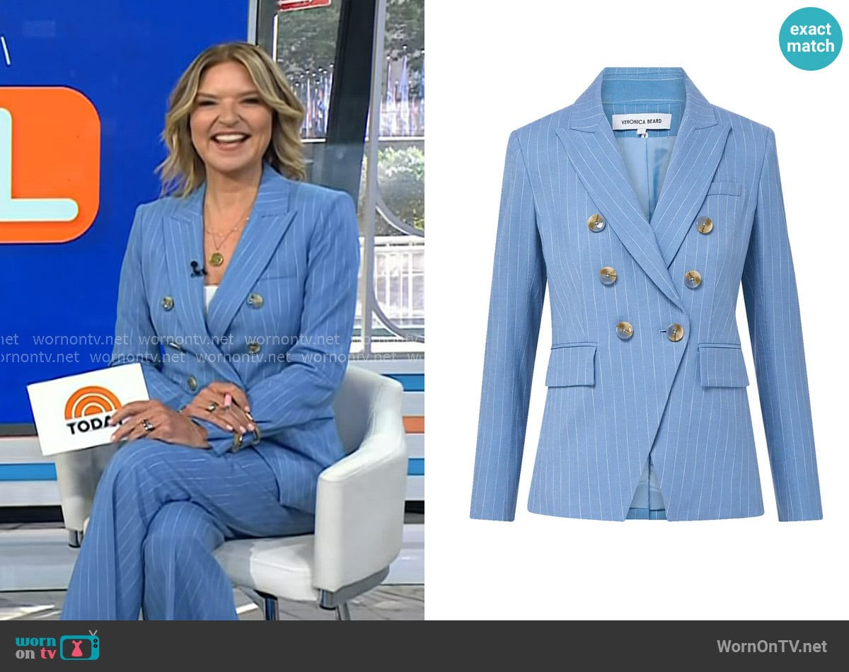 Christine's Veronica Beard jacket