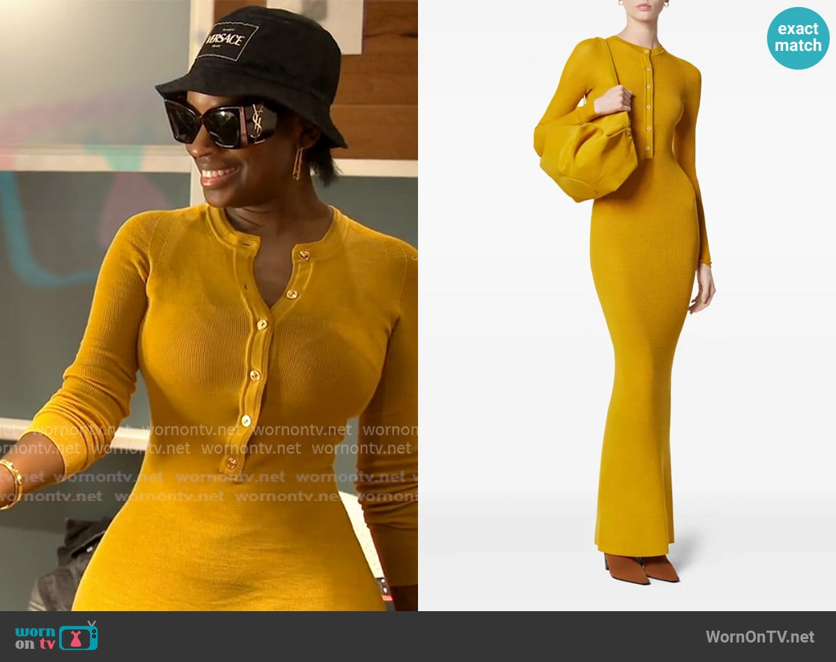 Shamea's Versace dress