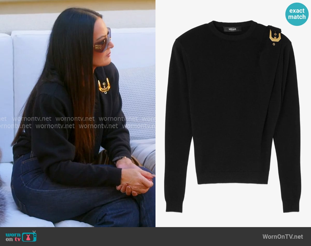 Lisa's Versace sweater Lisa's Versace sweater