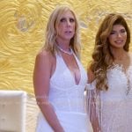 Vicki's white corset detail dress on The Real Housewives Ultimate Girls Trip Vicki's white corset detail dress on The Real Housewives Ultimate Girls Trip