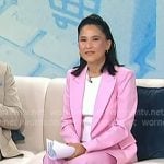 Vicky’s pink blazer on Today Vicky’s pink blazer on Today