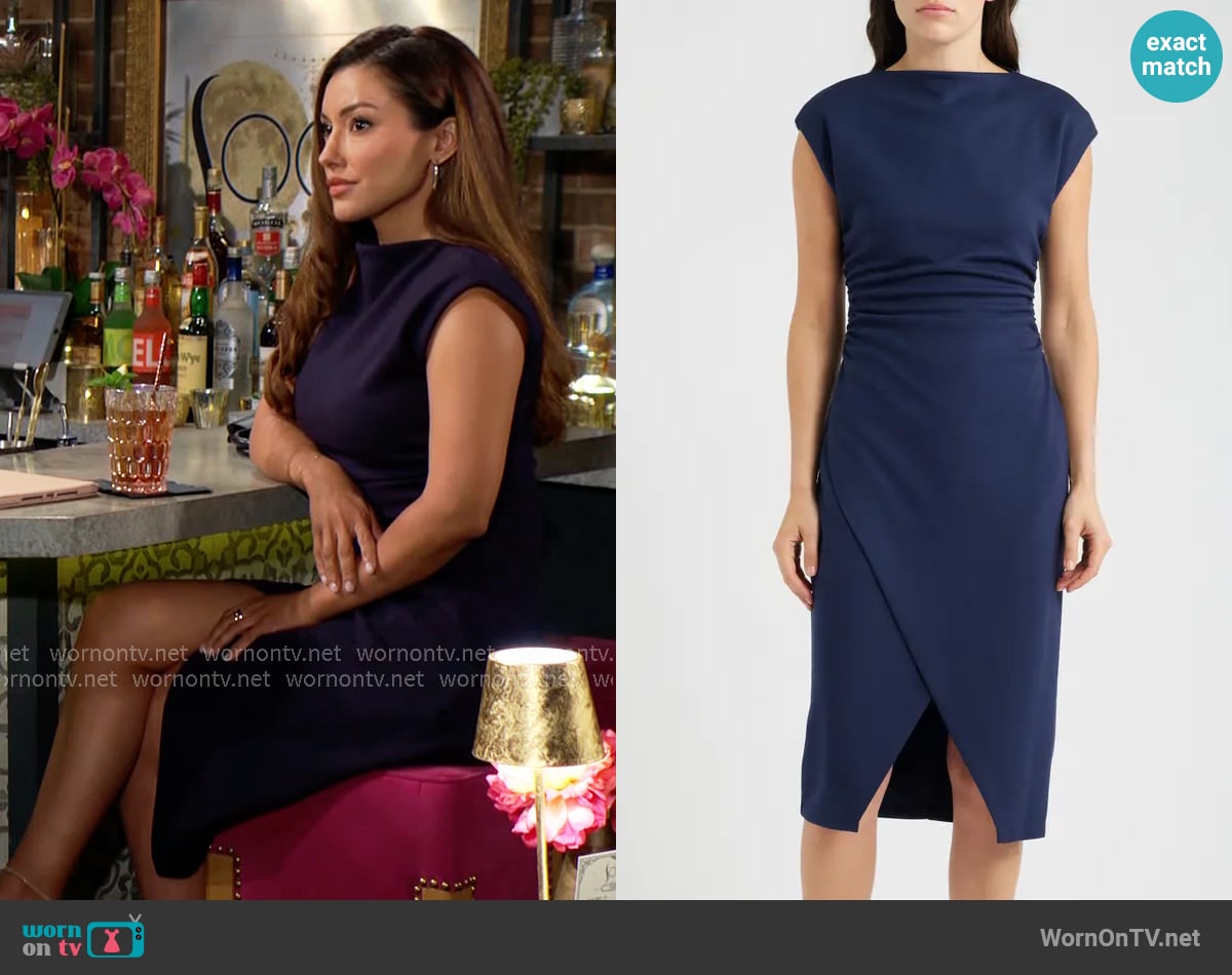 Audra's Vince Camuto dress