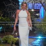 Whitney Rose's white turtleneck maxi dress on The Real Housewives Ultimate Girls Trip Whitney Rose's white turtleneck maxi dress on The Real Housewives Ultimate Girls Trip